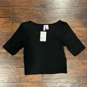 H&M black top
